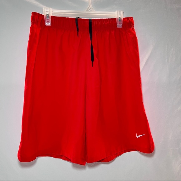 Nike Red Athletic Shorts - Picture 1 of 8